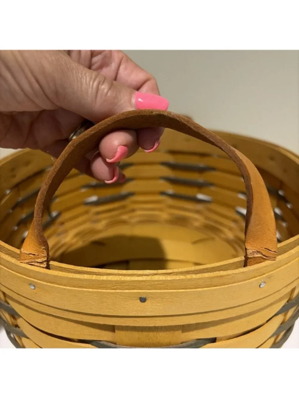 Longaberger vintage round